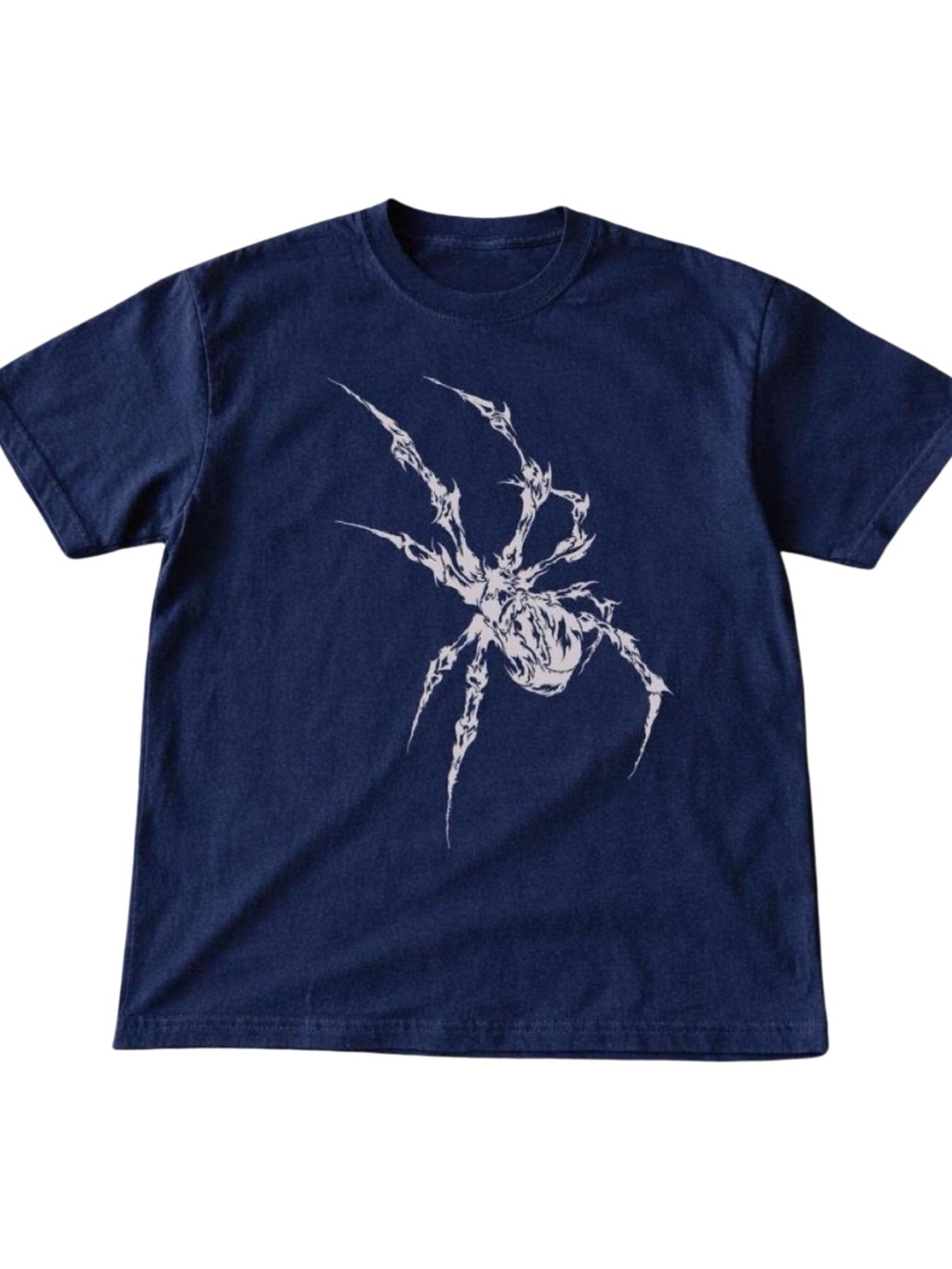 Gildan Navy Blue Graphic Spider Tee